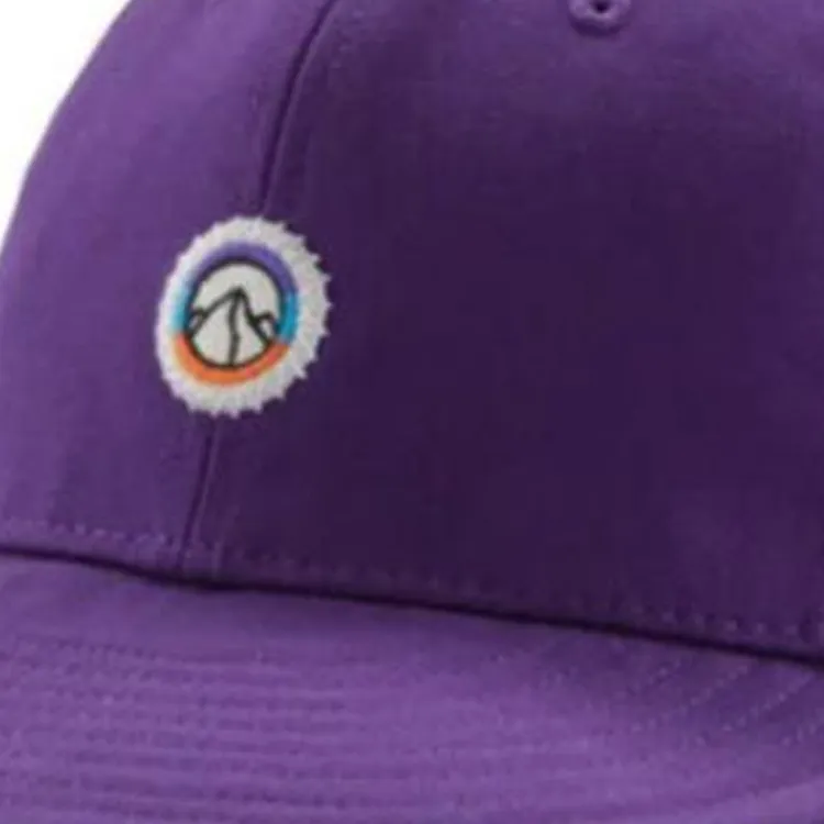 Patagonia Organic Cotton Baseball Caps Unisex Purple-2