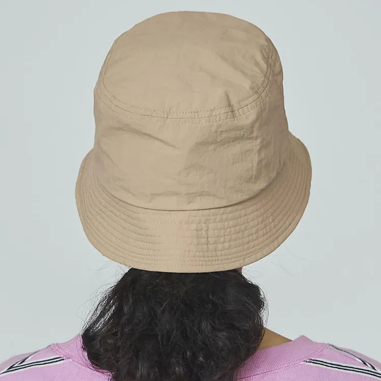 KANGOL Nylon Bucket Hats Unisex Beige-3