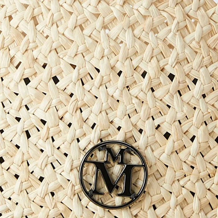 Maison Michel Karen Straw Trilby Hat-2