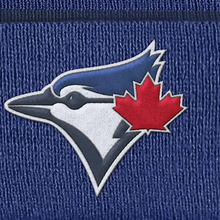 Nike Toronto Blue Jays Team Stripe Peak Men's Nike Mlb Cuffed Pom Beanie-2