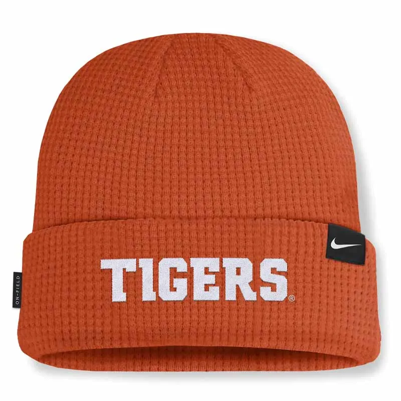 Nike Clemson Tigers Sideline Terra Men's Nike College Cuffed Beanie-1