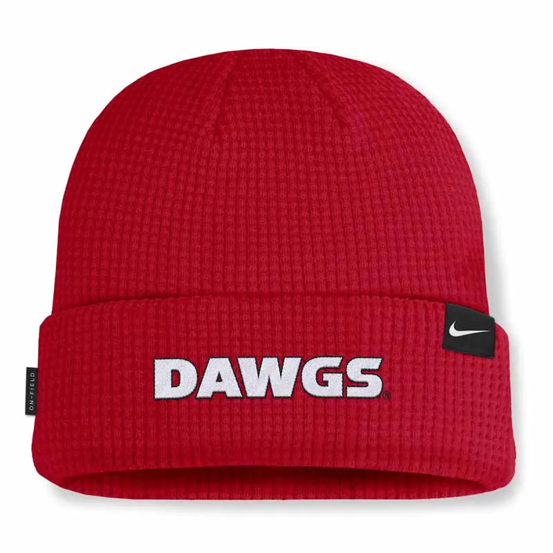 Nike Georgia Bulldogs Sideline Terra Men's Nike College Cuffed Beanie-1