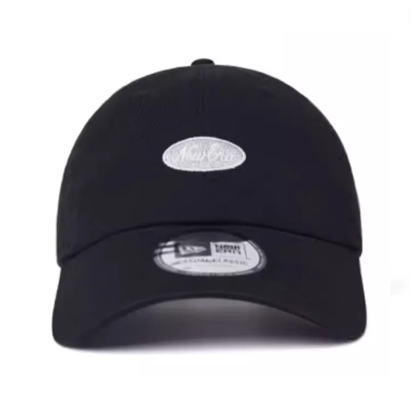 New Era Cotton Baseball Caps Unisex Black-1