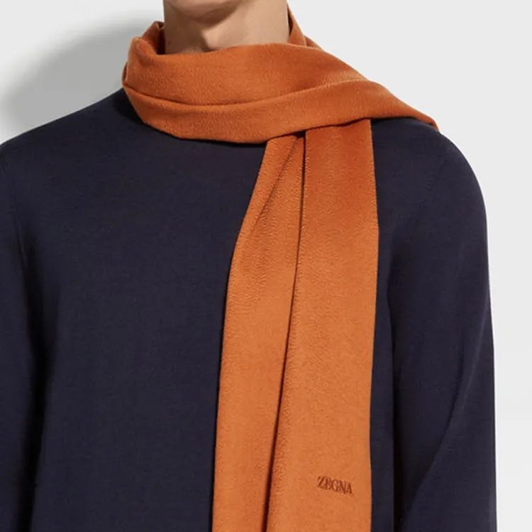 Ermenegildo Zegna Oasi Fringed Scarf-1