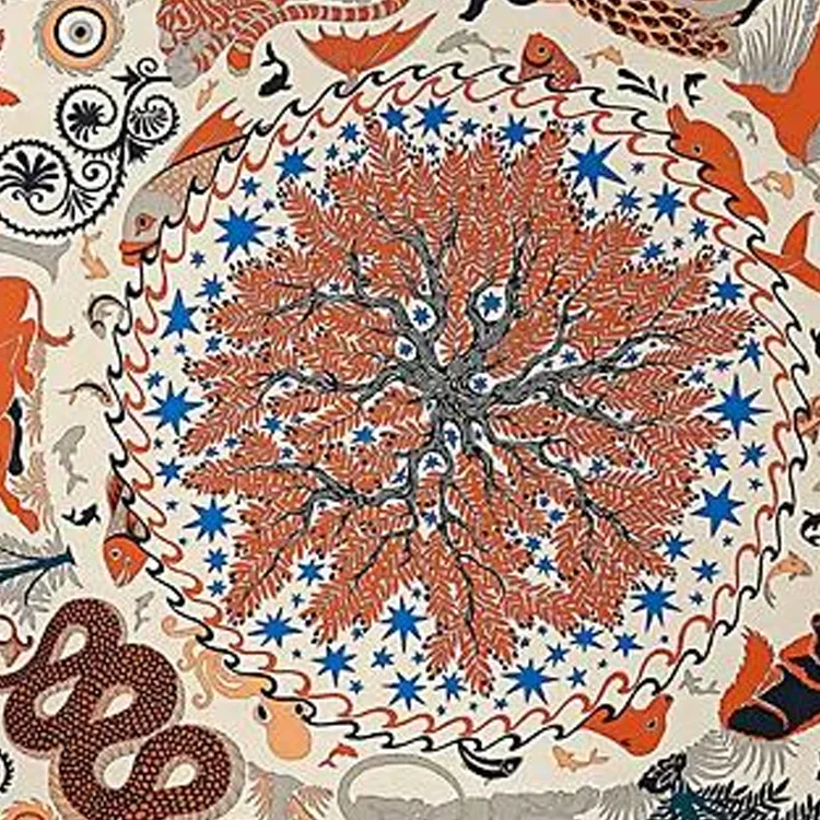 HERMES Cashmere, Mulberry Silk Shawls Women's Multicolor-2