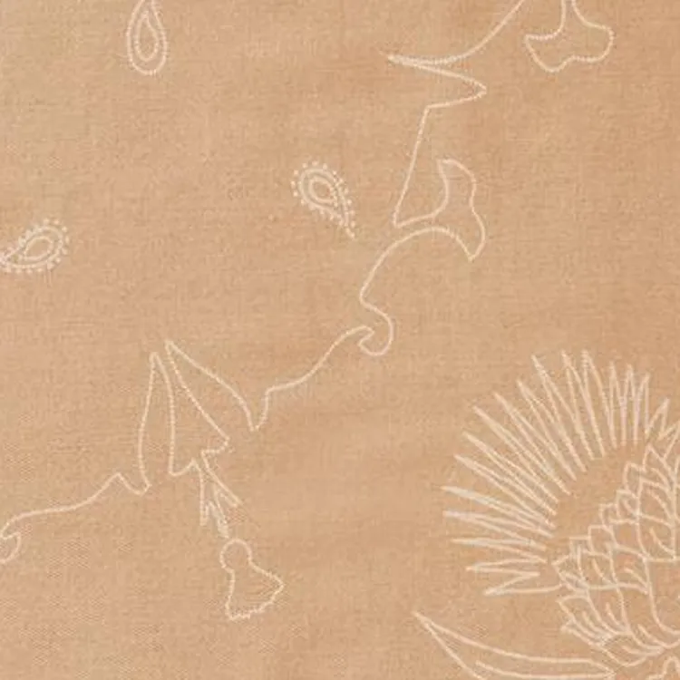 Loro Piana Wool Knit Scarves Women's Light Camel/White-2