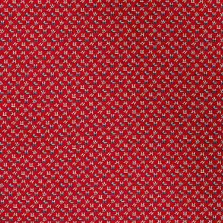 HERMES Vintage Silk Silk Scarves Men's Red-2