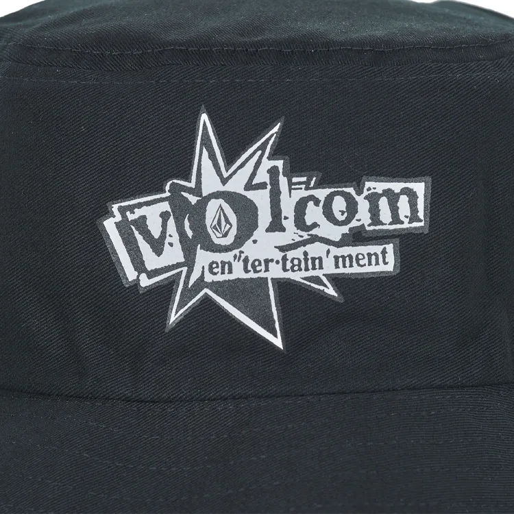 VOLCOM Canvas Bucket Hats Unisex Black-2