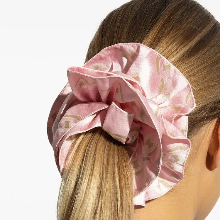VERSACE Pattern Printed Scrunchie-2