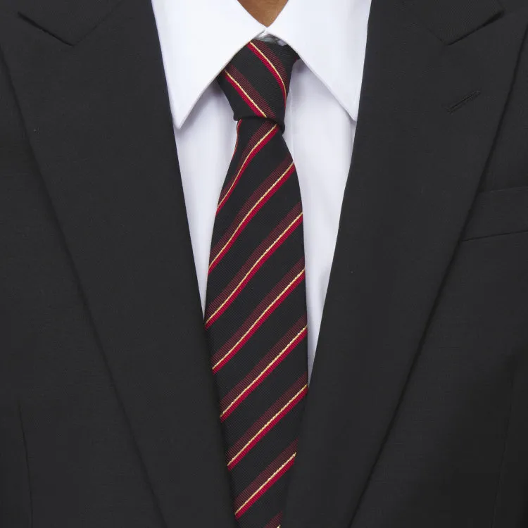 Alexander McQueen College Striped Tie-2