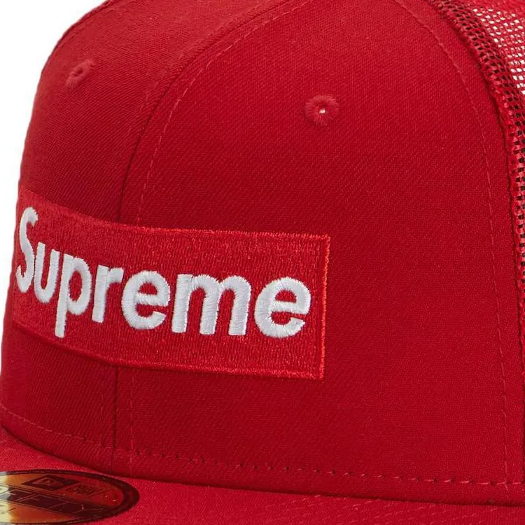 Supreme Box Logo Mesh Back New Era-2
