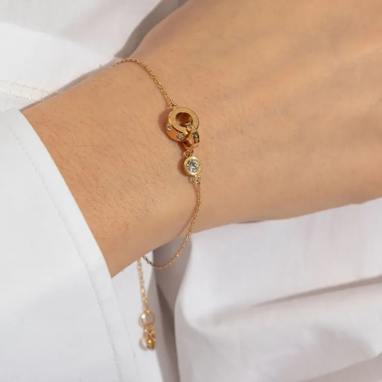 Kate Spade Set In Stone Interlink Bracelet-2