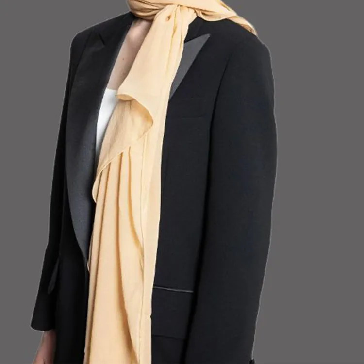 MaxMara Silk Scarves Women's Beige-1