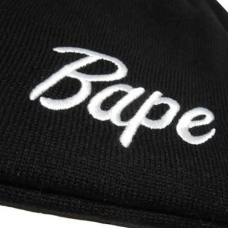 Bape Script Knit Beanie-2