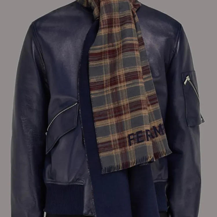 Ferragamo Tartan Wool Scarf-2
