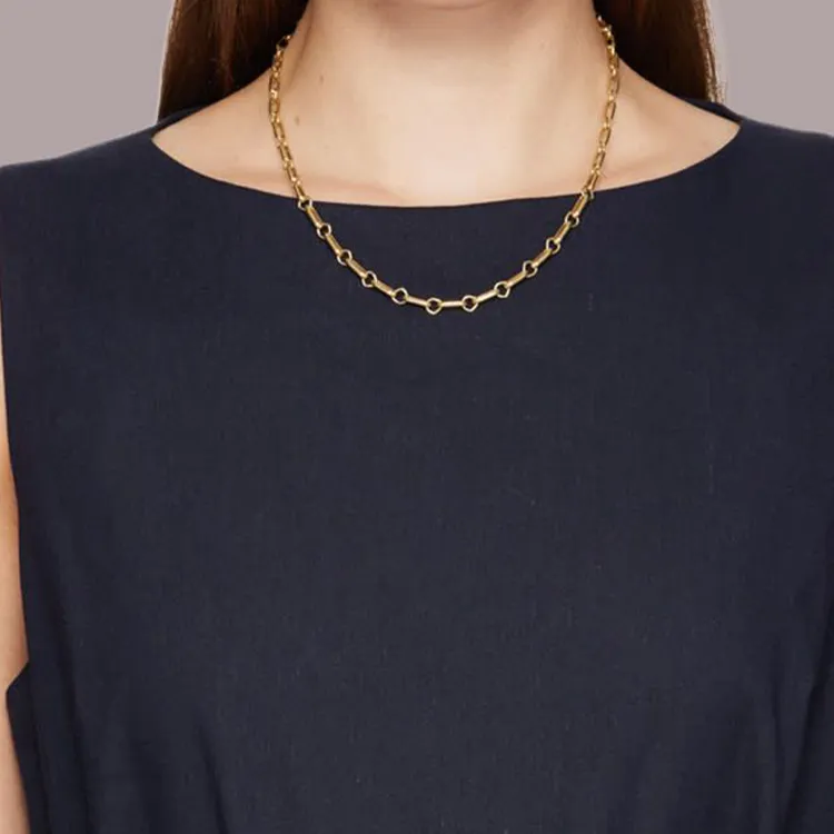 Laura Lombardi Brass Necklaces Women's Gold-2