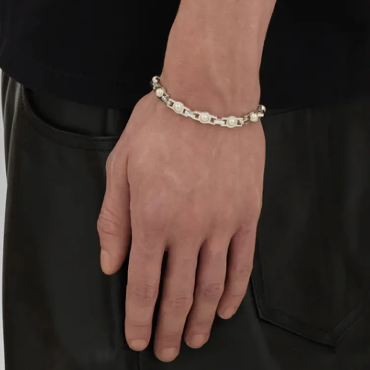 Hatton Labs 925 Sterling Silver Bracelets Unisex Silver-1