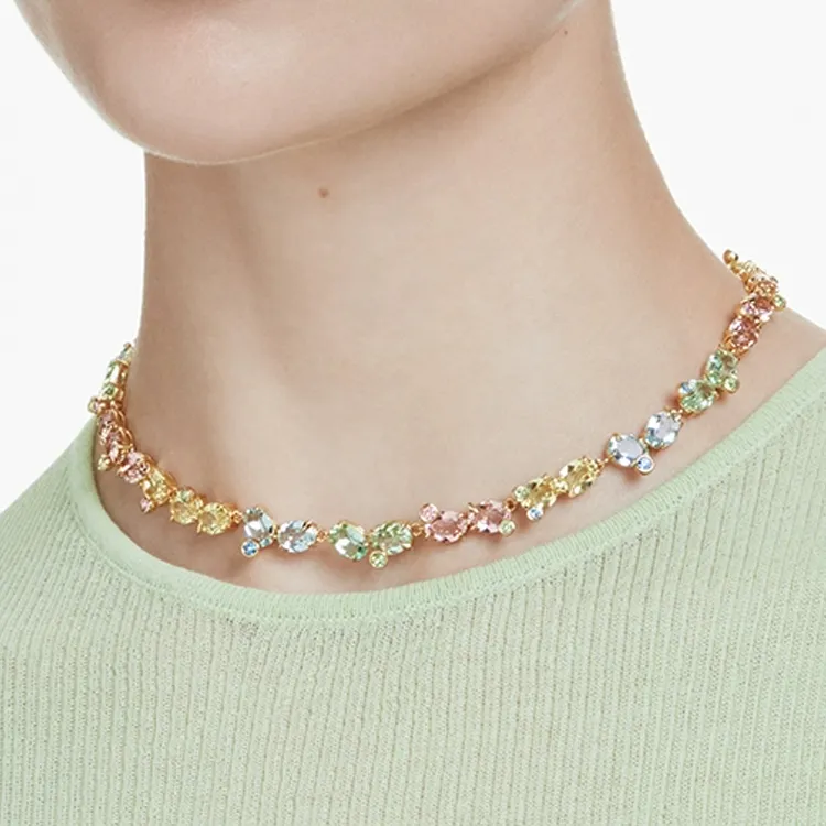 Swarovski Gema Tennis Necklace-2