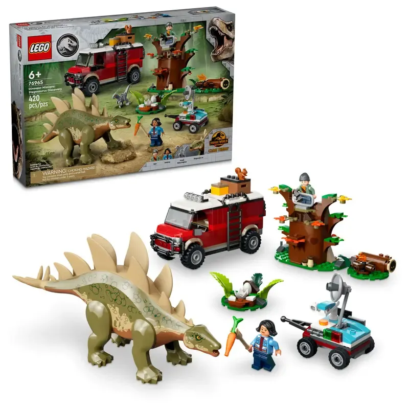 LEGO Dinosaur Missions  Stegosaurus Discovery Building Blocks 76965-4