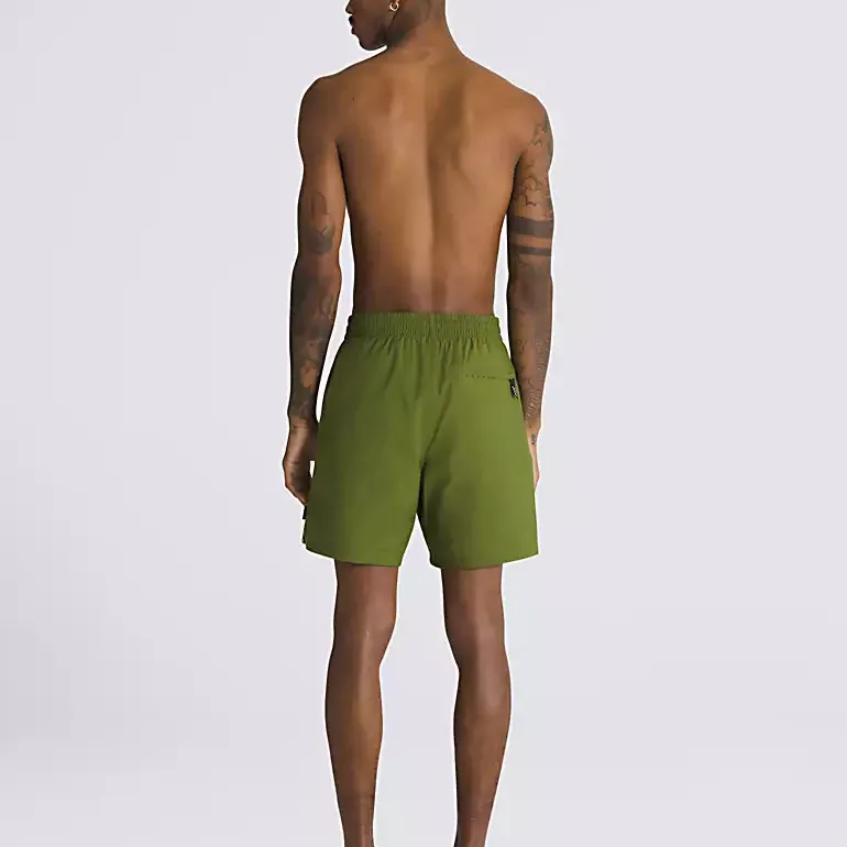 Vans Primary Solid Elastic 17'' Boardshorts Casual Shorts Men's Cyan-2