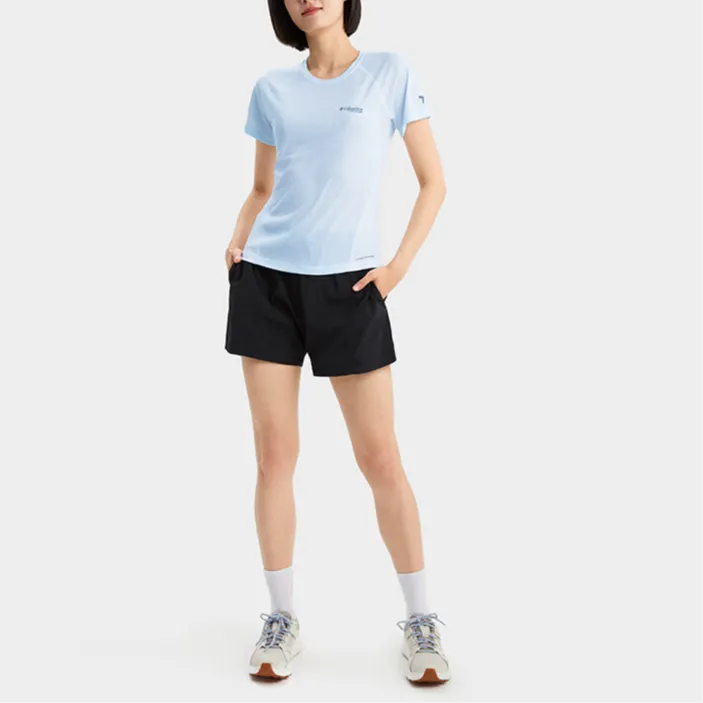 Columbia SS24 T Shirt Women's Light Blue-3