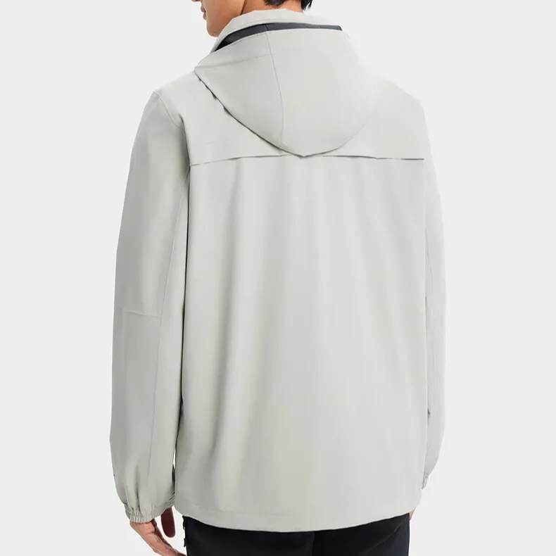 Columbia Windbreaker Jacket Men's Gray-4