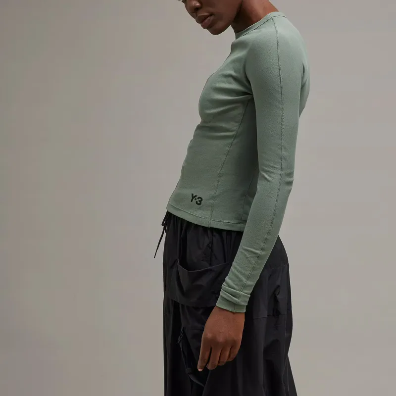 Adidas T Shirt Women's Gray Stone Green-2