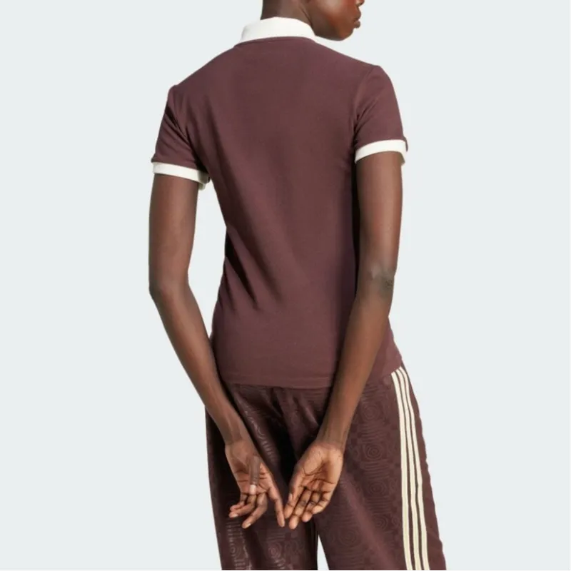 Adidas Originals '80s Logo embroidered Polo Top-2