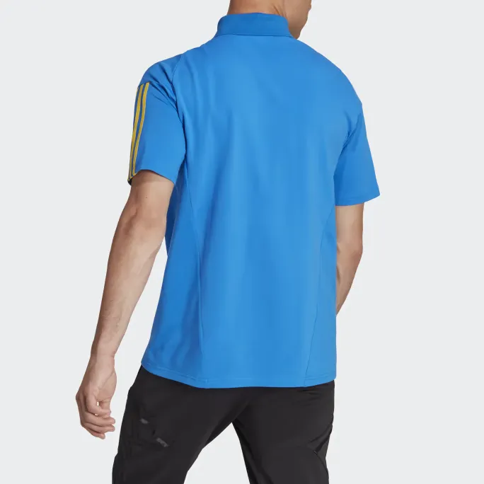 Adidas SCHWEDEN TIRO 23 POLOSHIRT Polo Shirt Men's Glow Blue-2