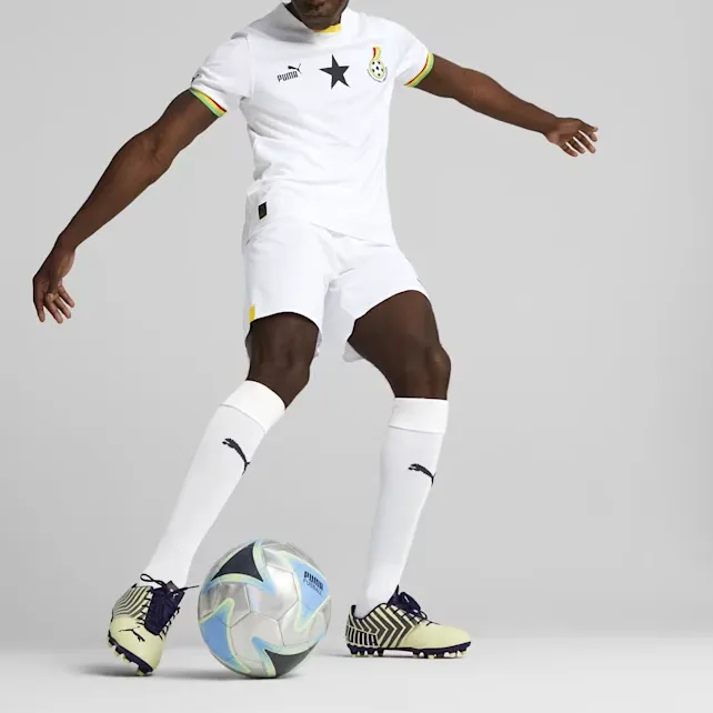 PUMA Ghana Soccer Bottoms Men's White-2