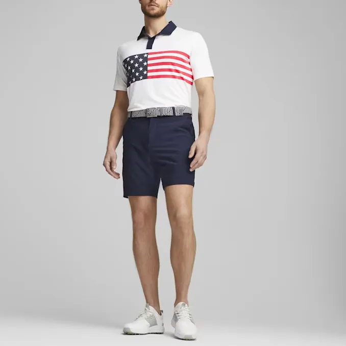 PUMA Polo De Golf PUMA X Volition Flag Stripe Para Hombre-2