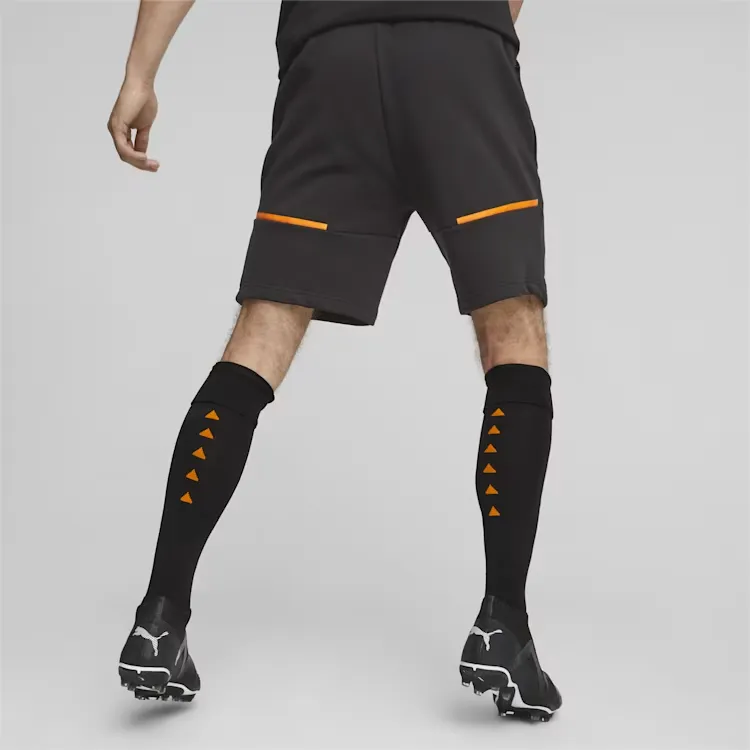 PUMA Olympique De Marseille Olympique De Marseille Football Casual Shorts Men's Black-4
