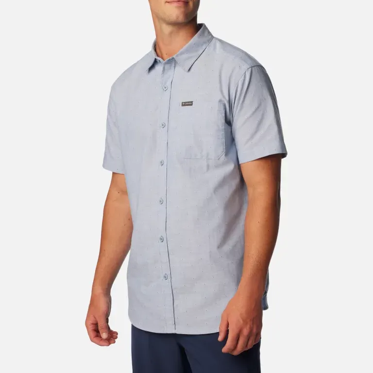 Columbia Rapid Rivers Shirt Men's Diamond Blue-3