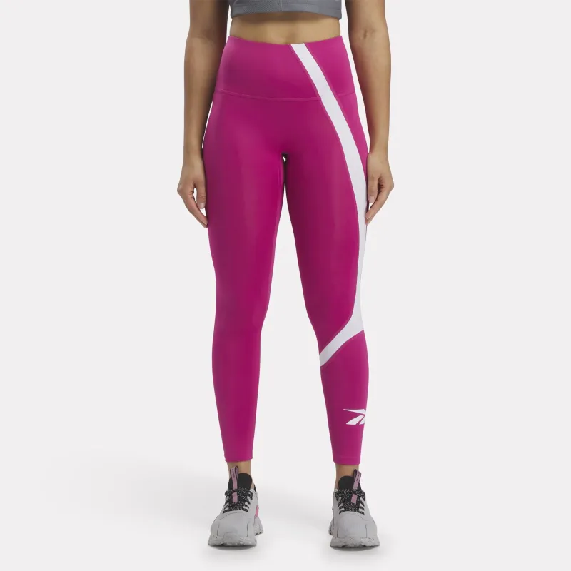 Reebok x Vector Workout Ready Leggings Athletic Trousers Women's Pink-2