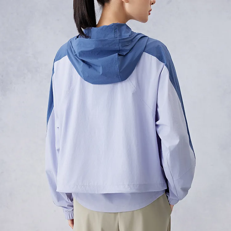 Kappa Jackets Coats Women's Blue Purple-4