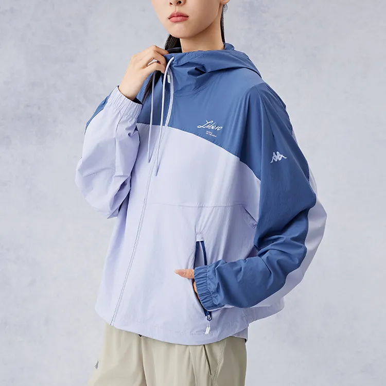 Kappa Jackets Coats Women's Blue Purple-3