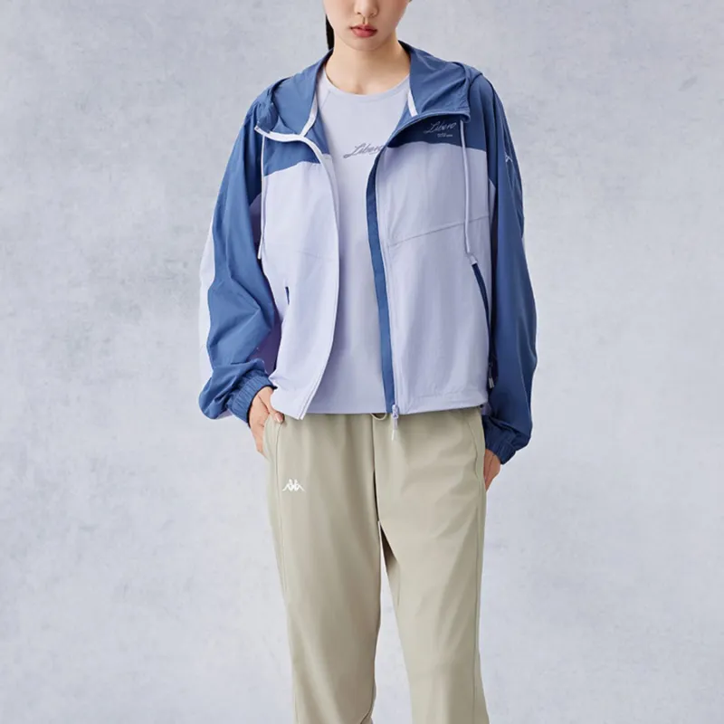 Kappa Jackets Coats Women's Blue Purple-1