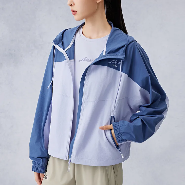 Kappa Jackets Coats Women's Blue Purple-2