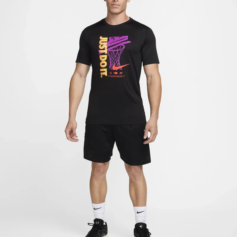 Nike Men's Dri FIT Basketball T Shirt-5