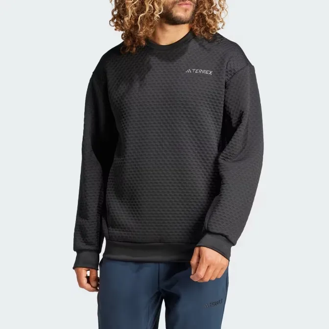 Adidas Free Shipping With AdiClub Terrex Xploric Crewneck Sweater-2