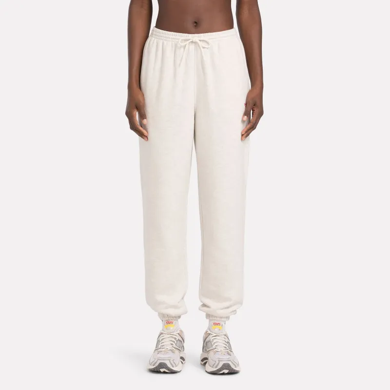 Reebok Identity Casual Pants Women's Cream White-1