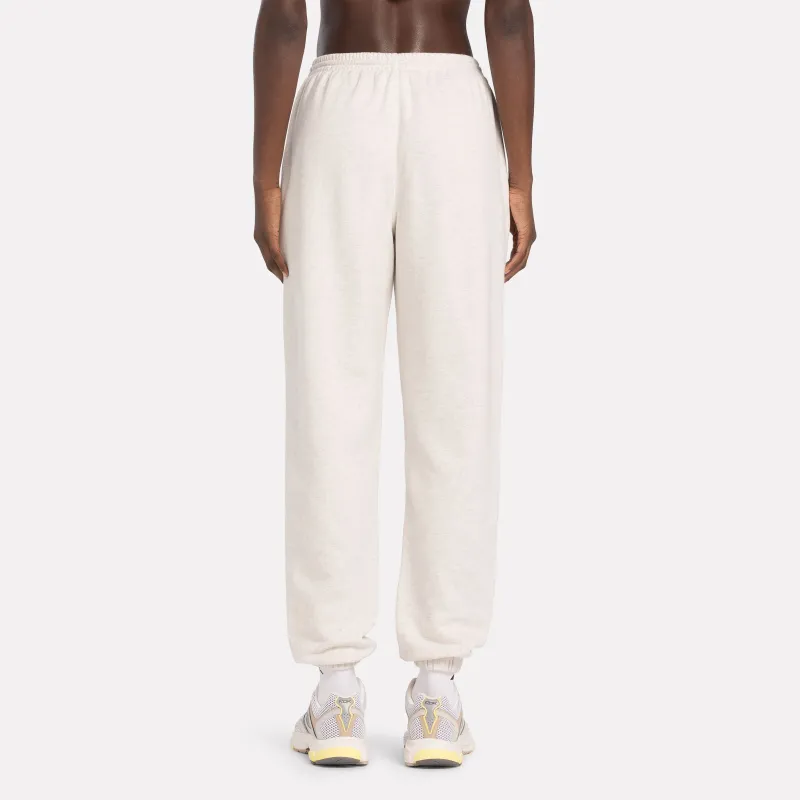 Reebok Identity Casual Pants Women's Cream White-2