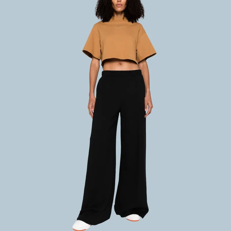 Reebok Vector Cropped Cotton T-shirt-1