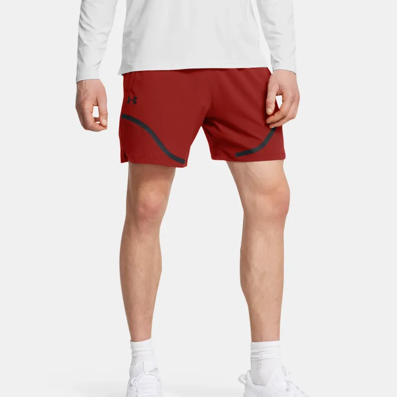 Under Armour Woven Collection UA Vanish 6'Graphic Casual Shorts Men's Orange-3