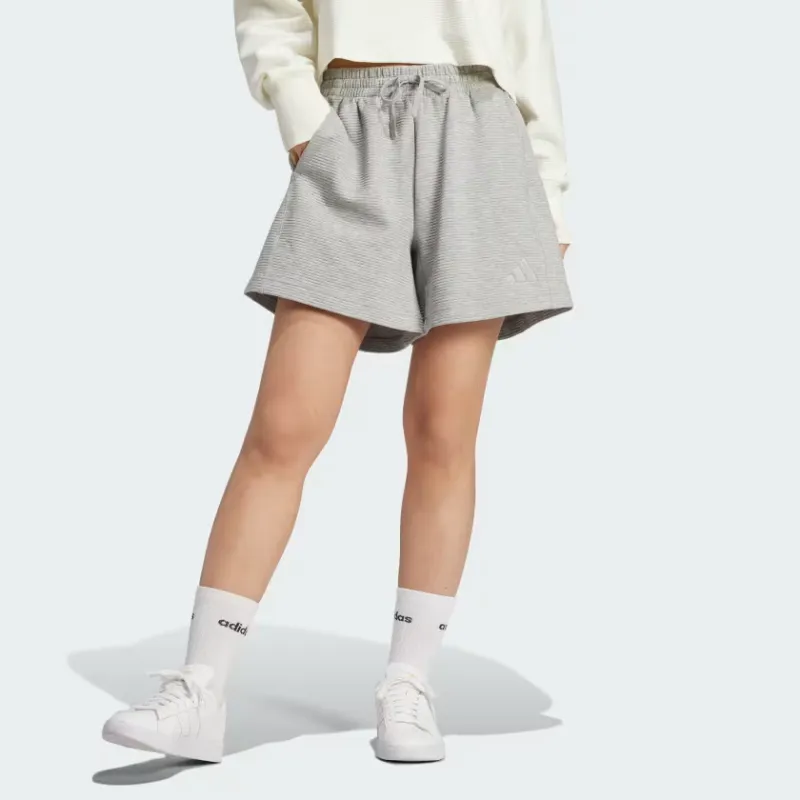 Adidas All Szn Casual Shorts Women's Medium Gray-1