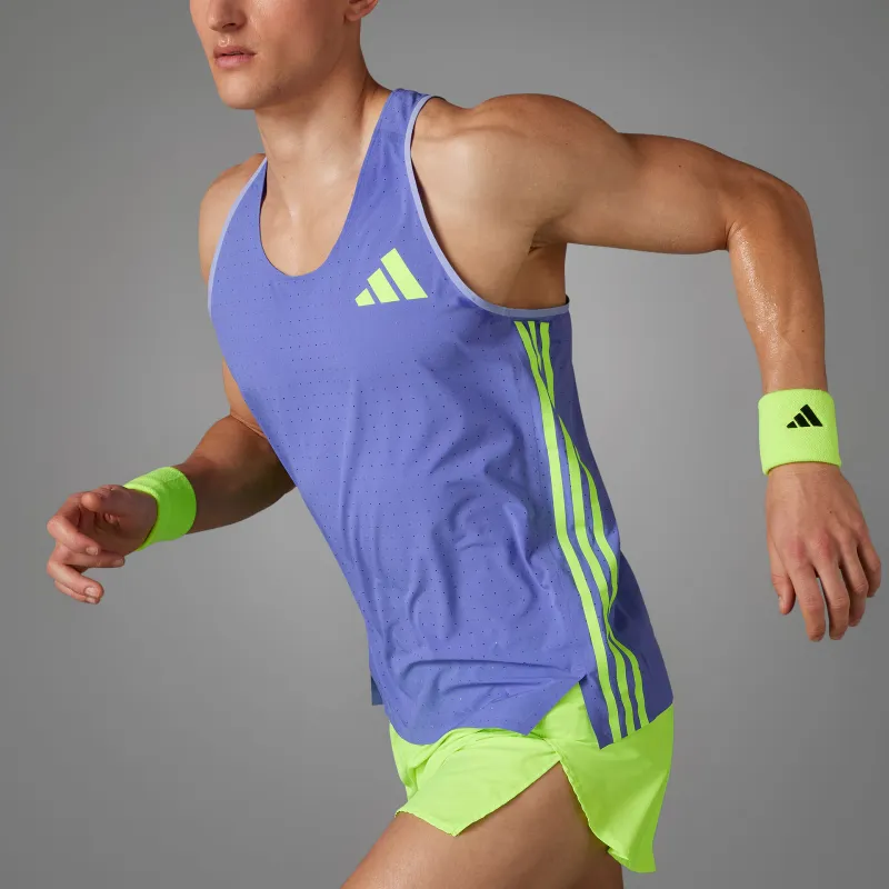 Adidas Tank Tops Men Blue-5