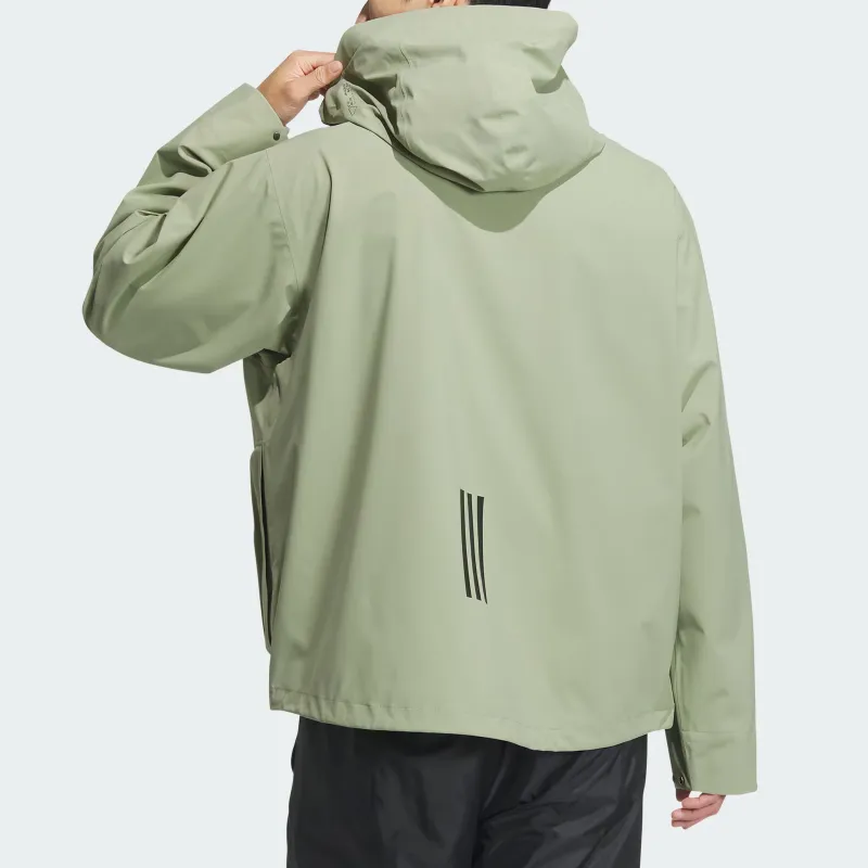Adidas TECH RAIN JACKET Jacket Men's Tent Green-2