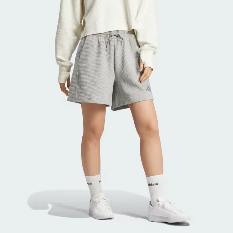 Adidas All Szn Casual Shorts Women's Medium Gray-2