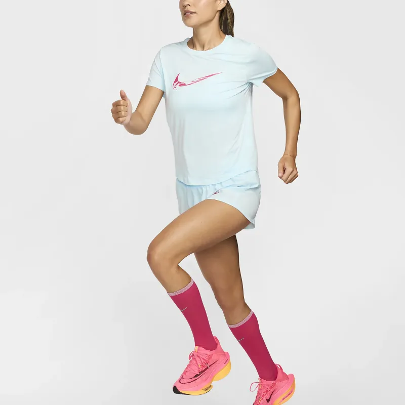 Nike Dri Fit Regular T Shirt Women's Glacier Blue-1
