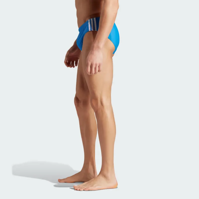 Adidas Classic 3-Stripes Swim Trunks Swimming Shorts Men's Royal Blue-4